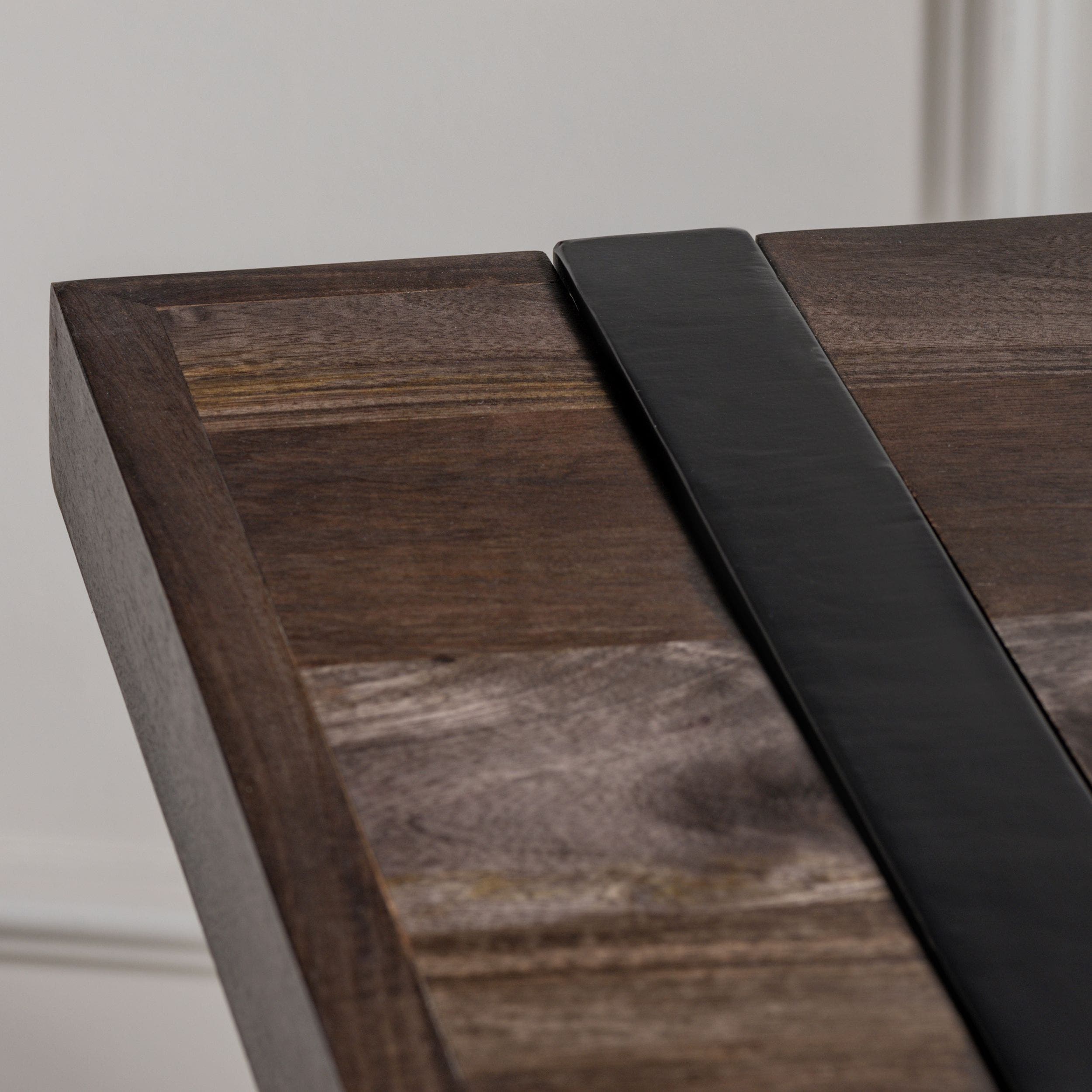 Josie Solid Mango and Iron 36" Tall Standing Desk - Image 5