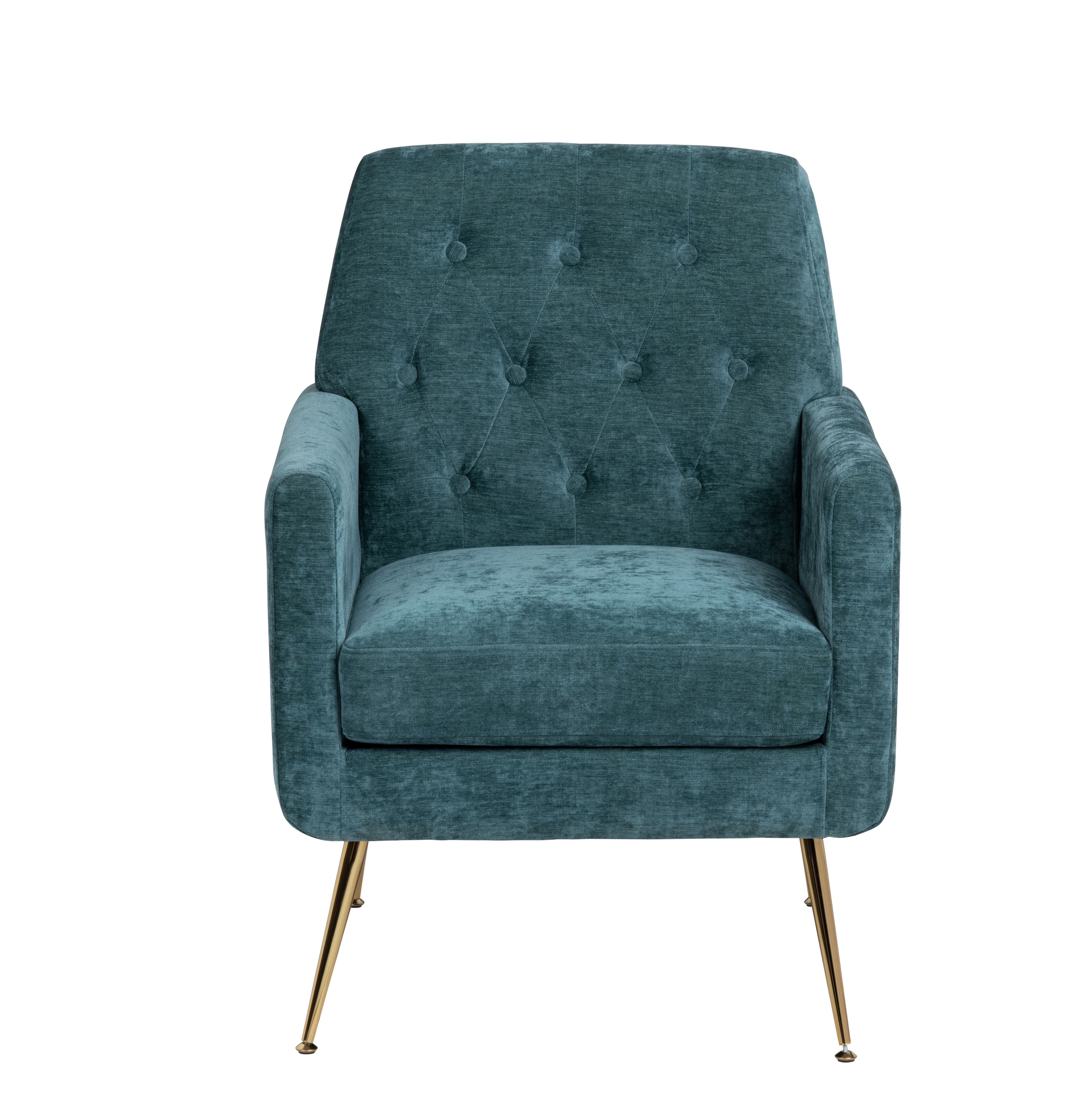 Accent Chair - Peacock Blue - Image 2