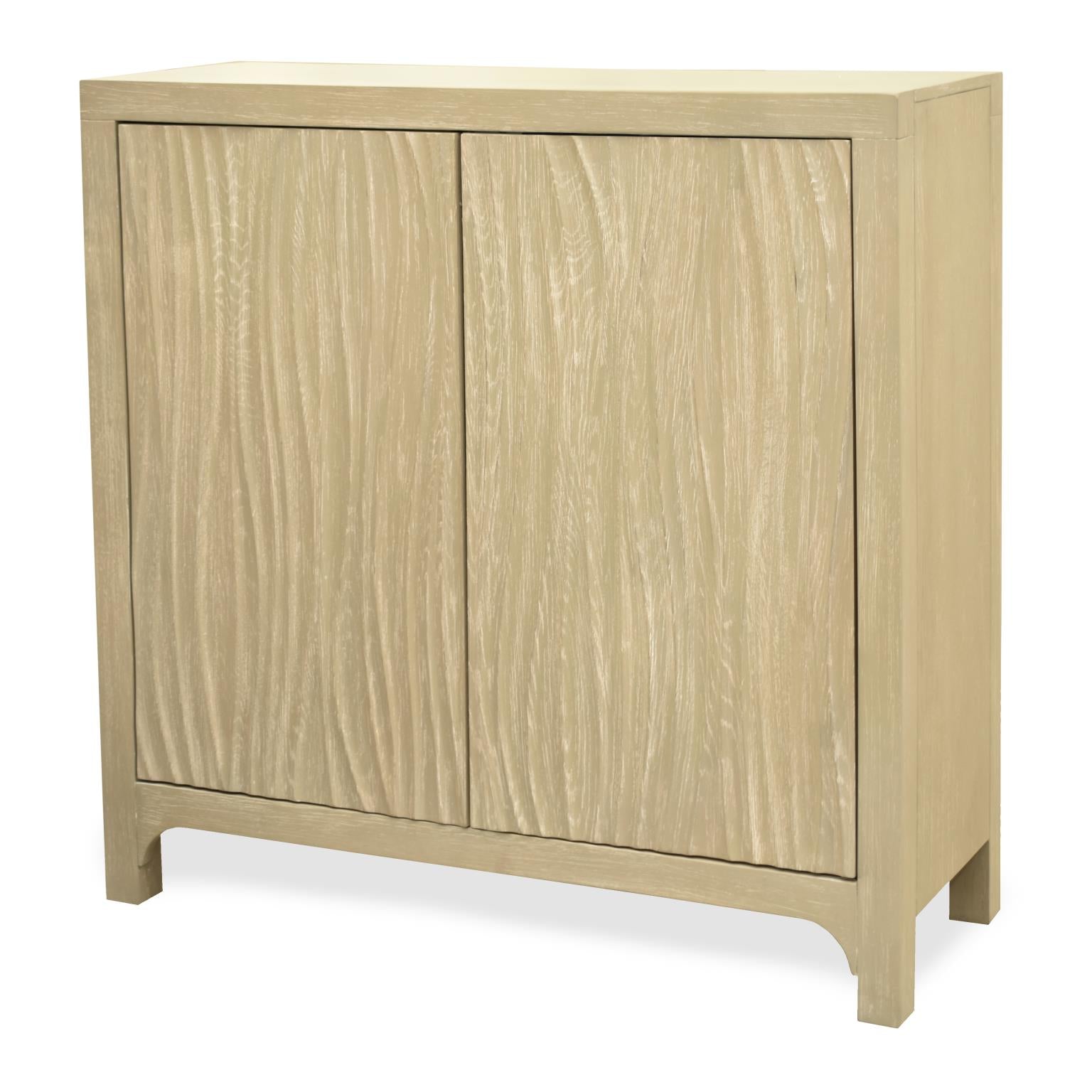 Palisades 2-Door Bunching Credenza. Natural finish