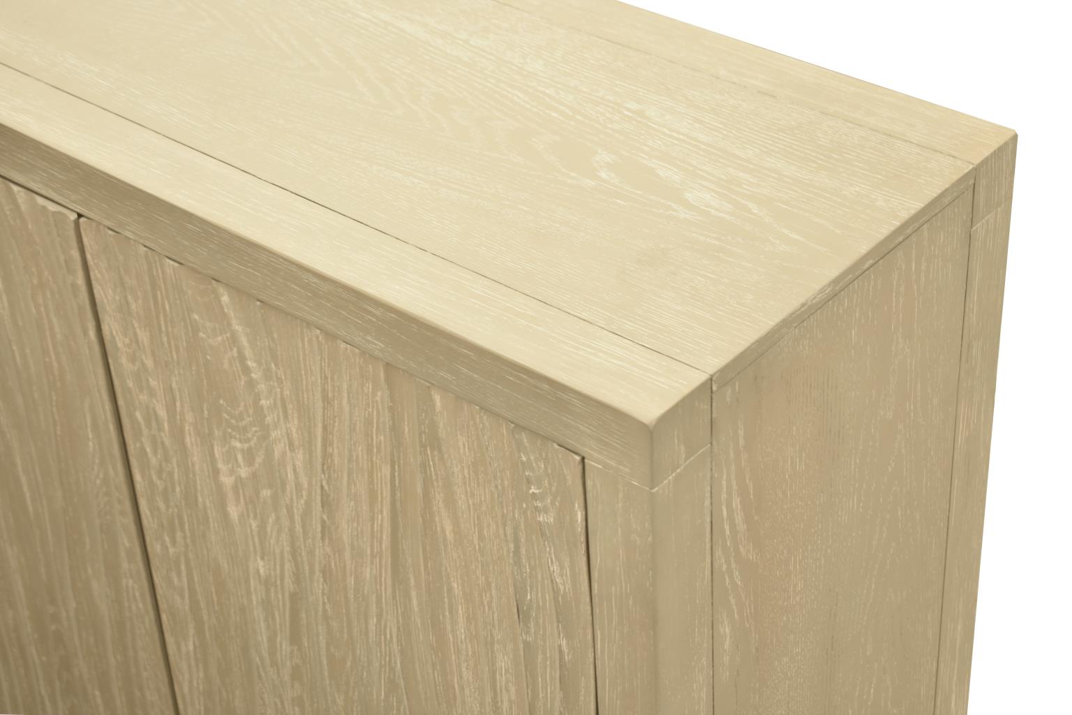 Palisades 2-Door Bunching Credenza. Natural finish