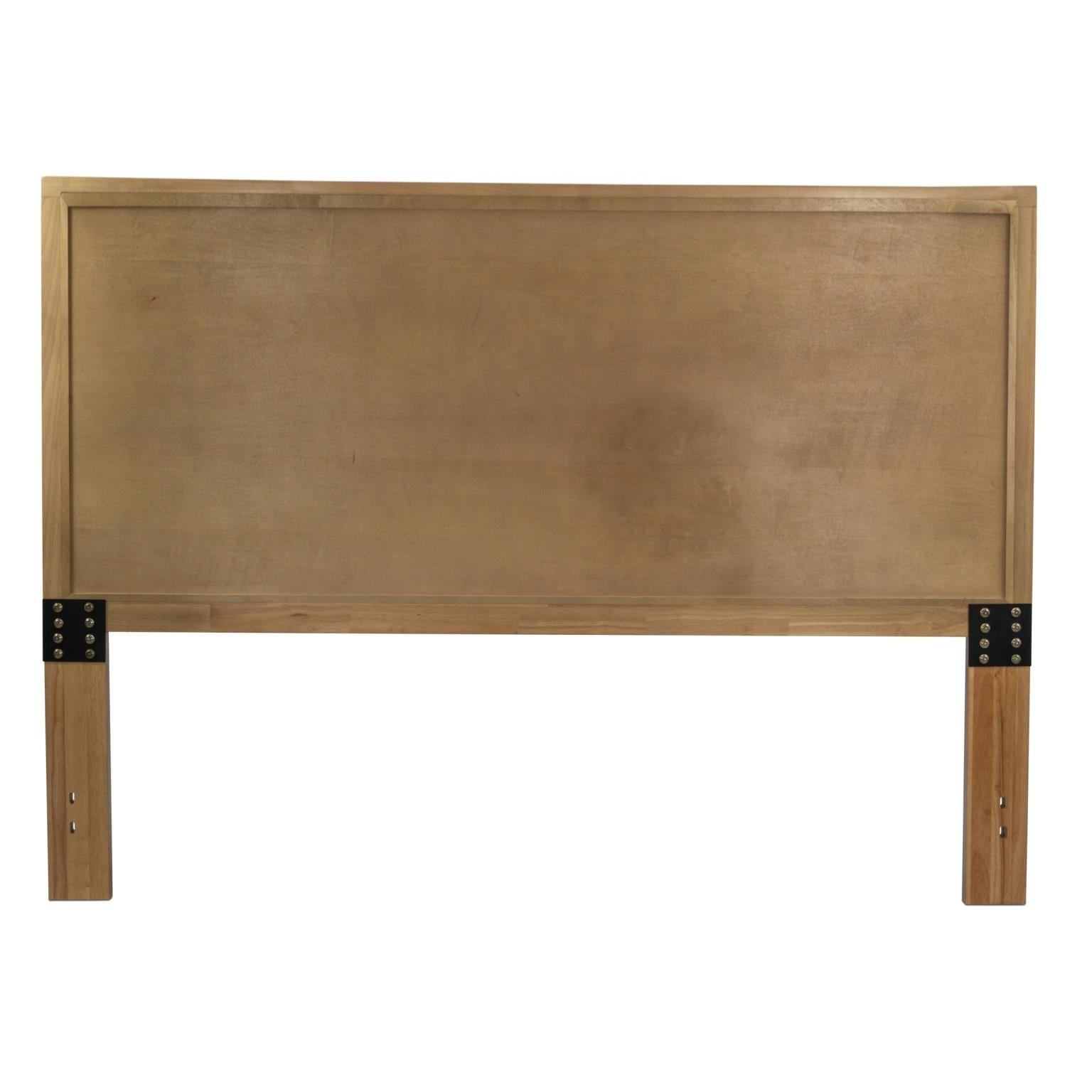 Chatham Tall King Headboard. Warm Maple Finish