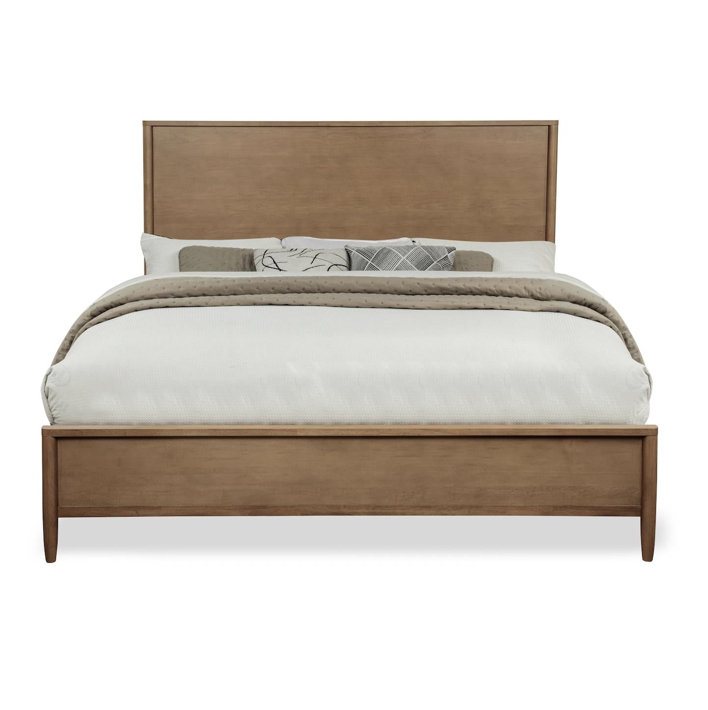 Chatham Tall King Bed Complete. Warm Maple Finish