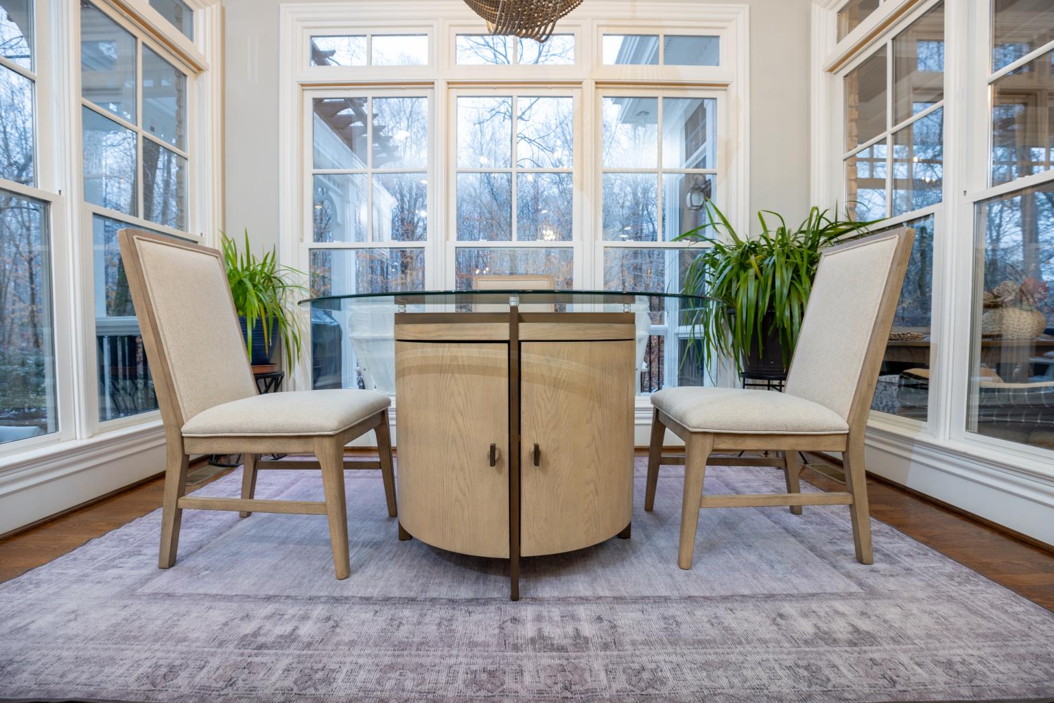 Rio Vista Side Chair. 2pk; priced individually. Muted Earth Tones and Clay Finish