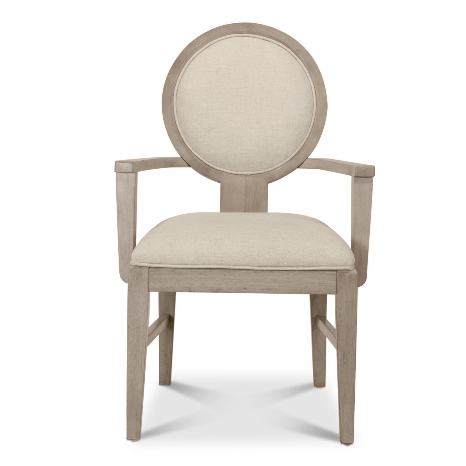 Manhattan Valley Arm Chair. 2pk; priced individually. Light Finish