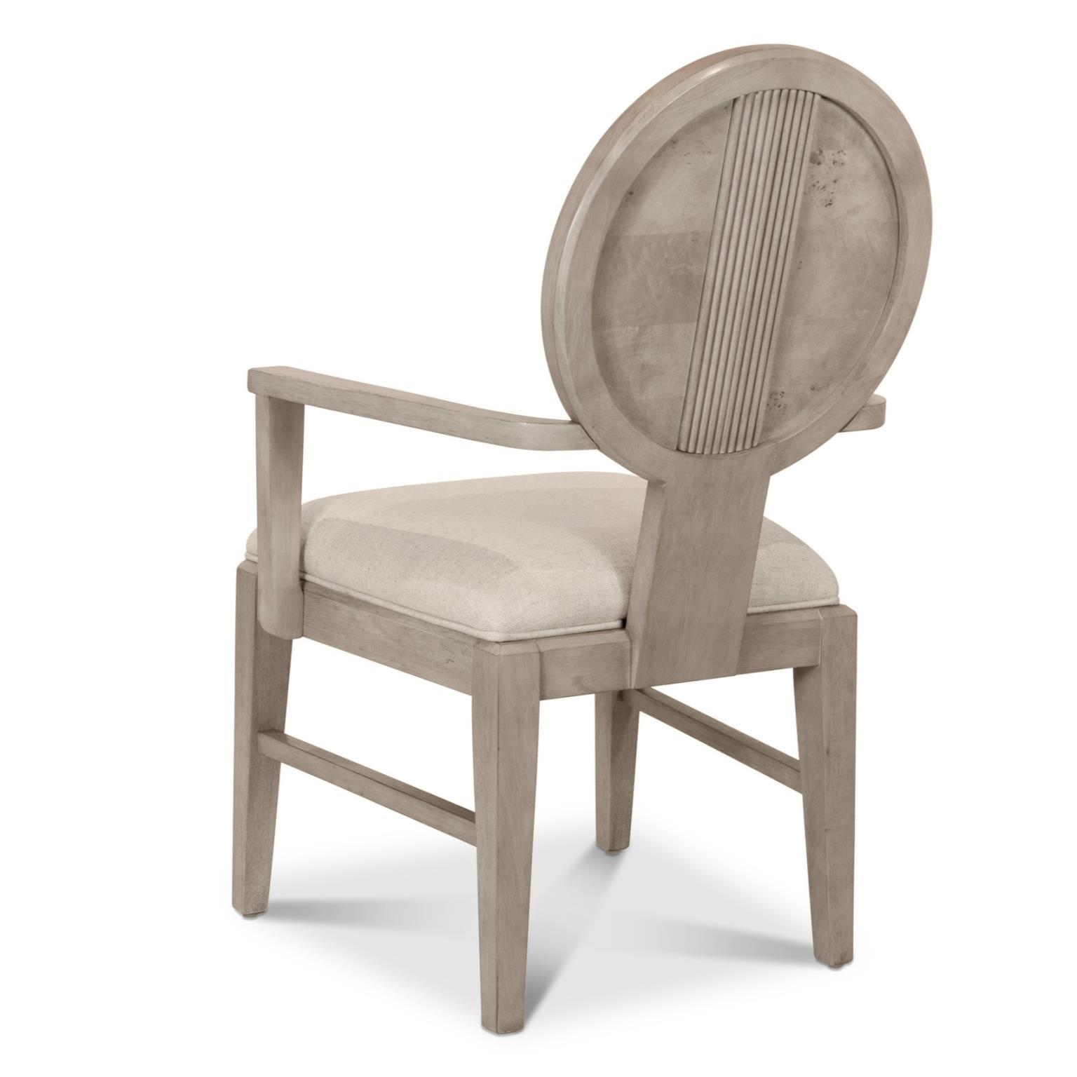 Manhattan Valley Arm Chair. 2pk; priced individually. Light Finish