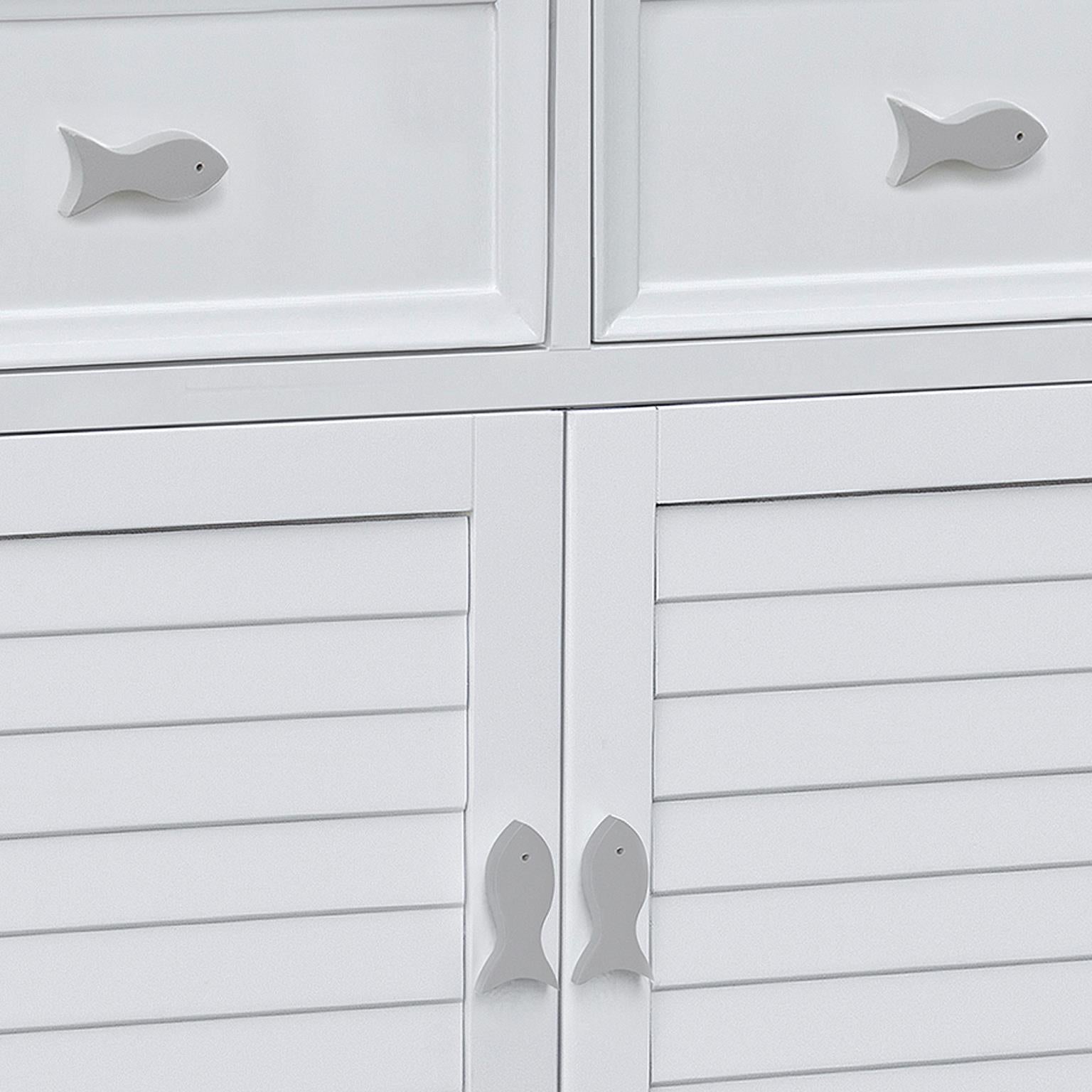 Fishtails Cabinet (Two-Tone)
