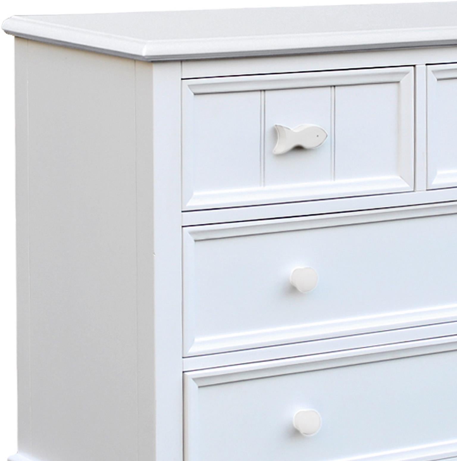 Fishtails Split Chest (White)