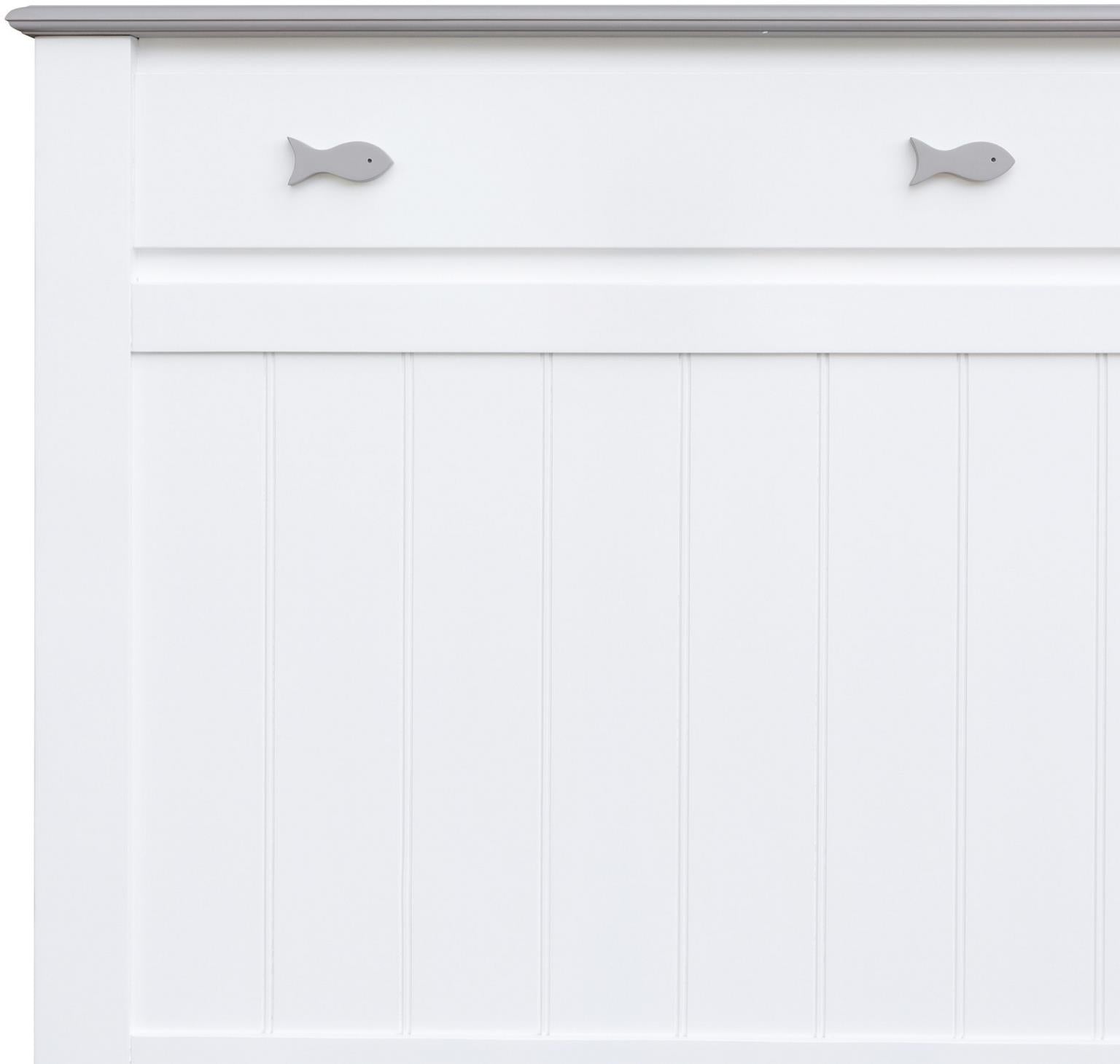 Fishtails Full Footboard (Two-Tone)