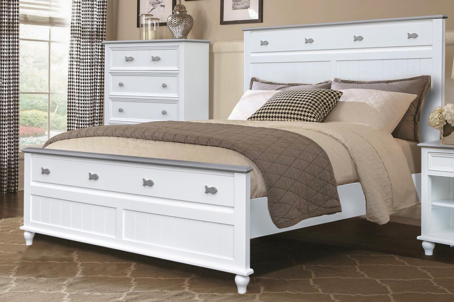 Fishtails Full Footboard (Two-Tone)
