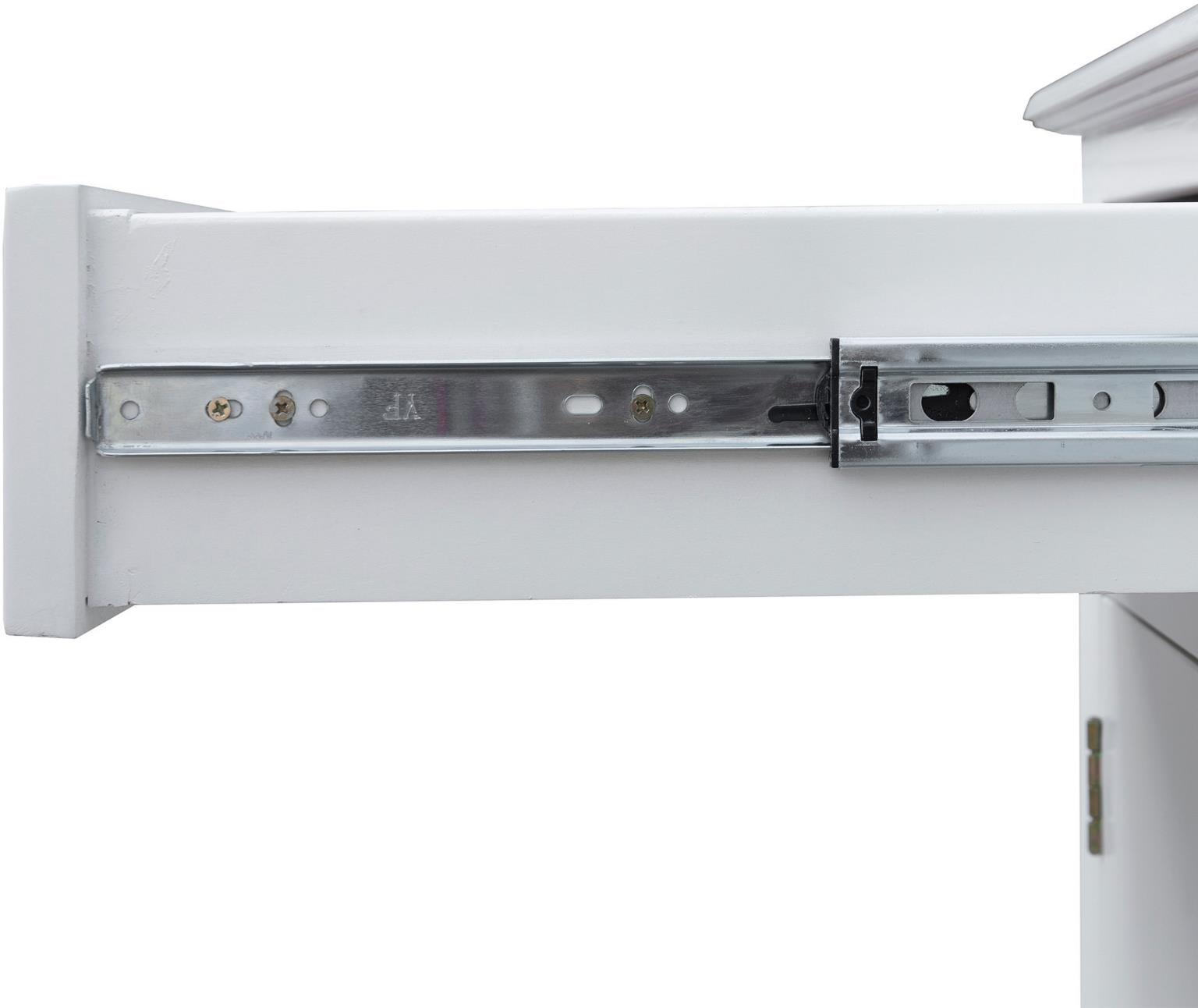 Fishtails Door Nightstand (White)