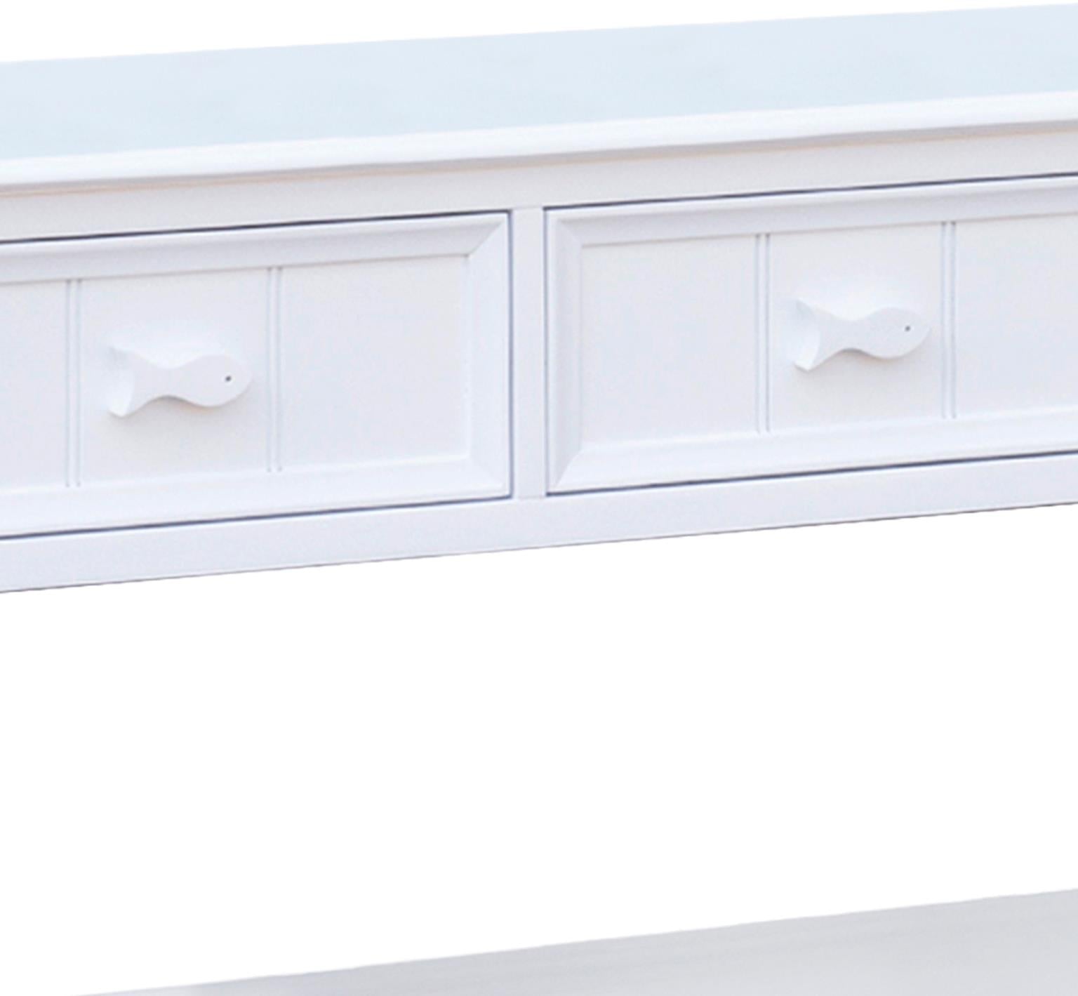 Fishtails Console Table (White)