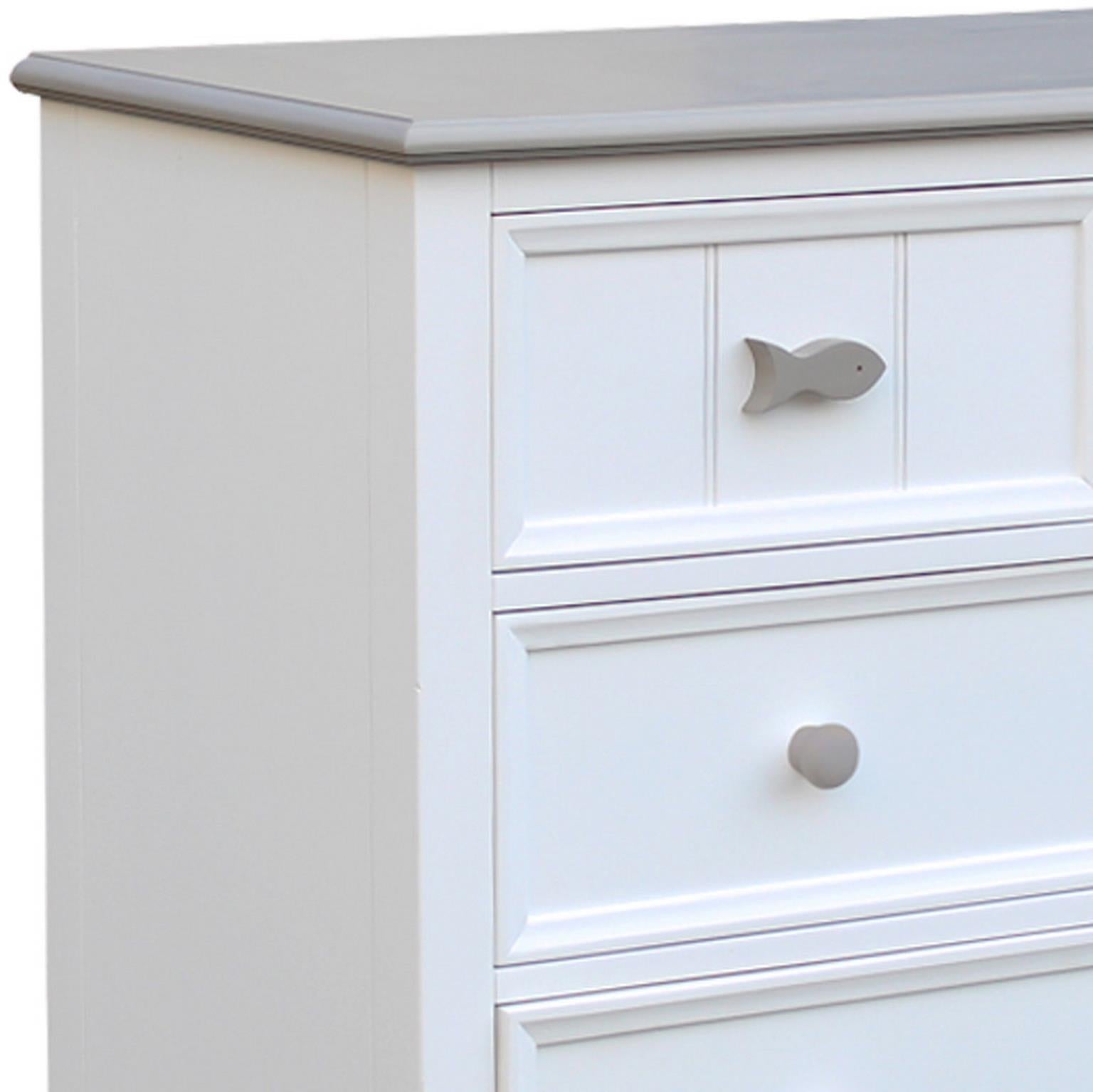 Fishtails Split Chest (Two-Tone)