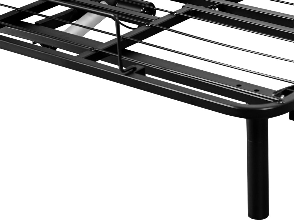 Sleeptone G50 adjustable base steel frame detail