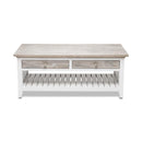 Islamorada Coffee Table Dapple Grey Finish