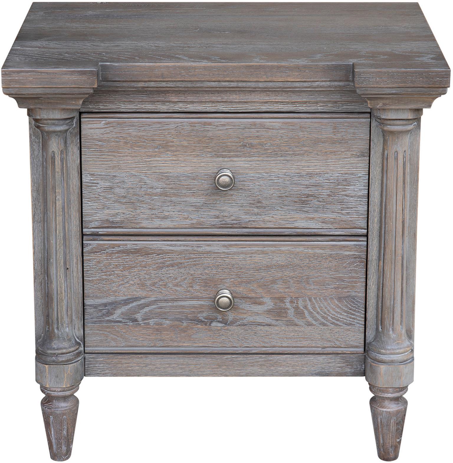 Grey Summit Nightstand (Grey Stone)