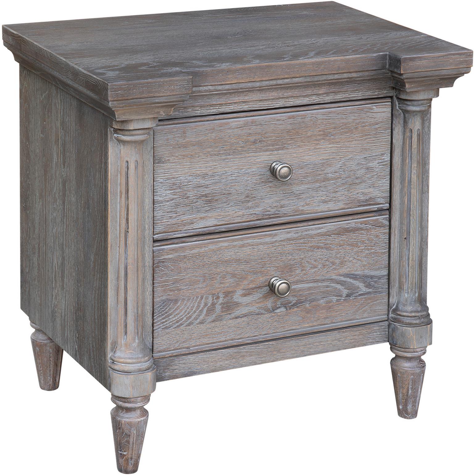Grey Summit Nightstand (Grey Stone)