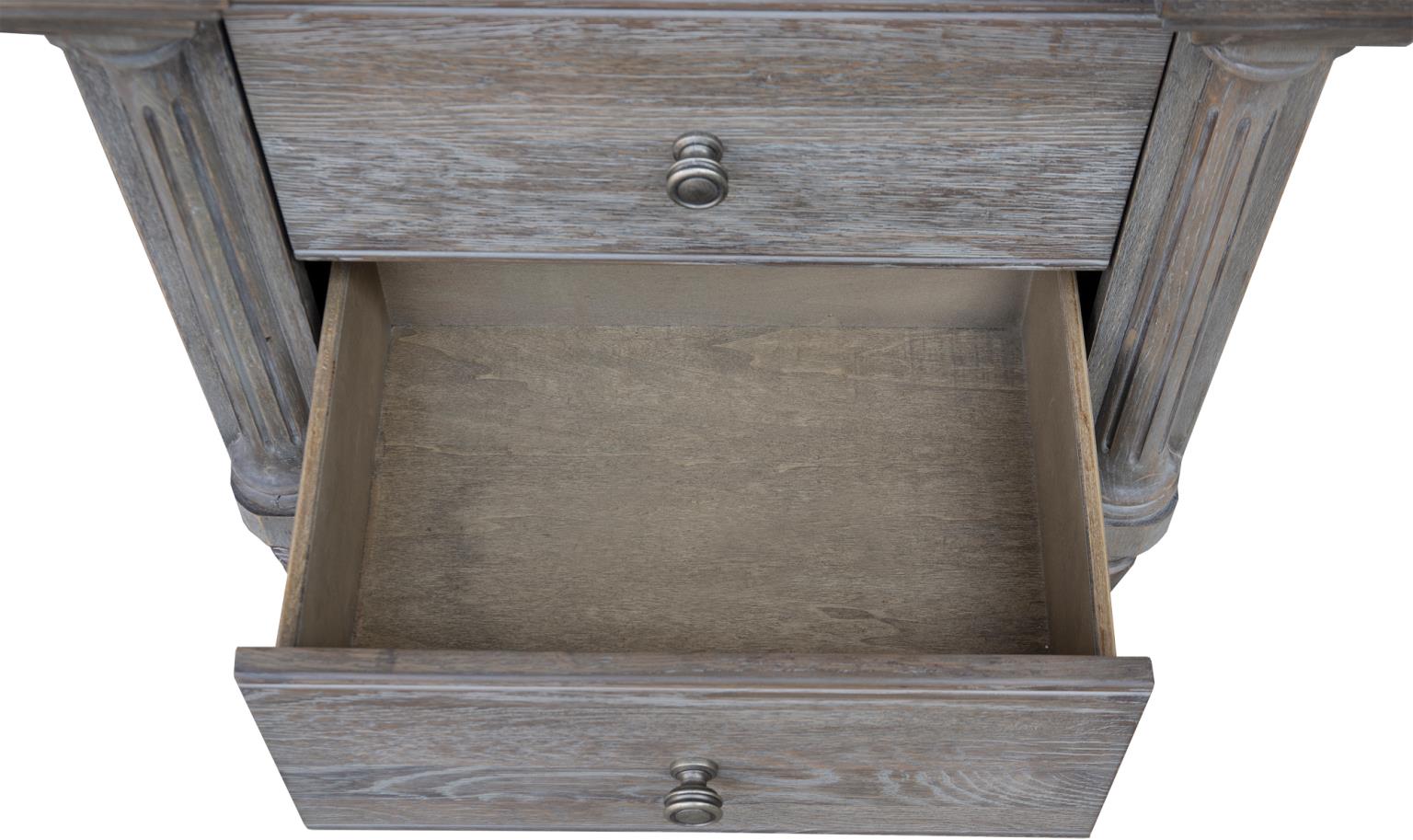 Grey Summit Nightstand (Grey Stone)