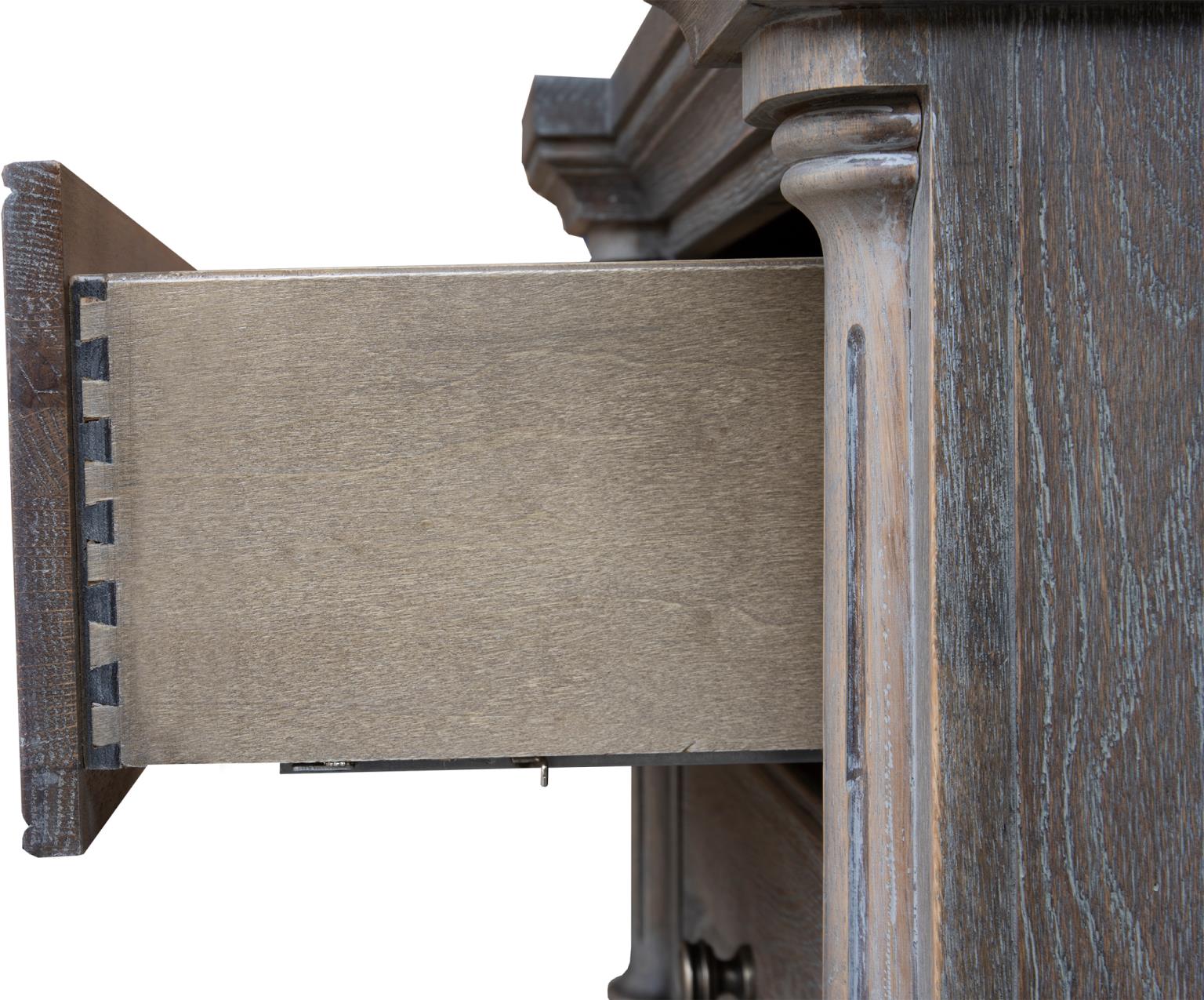 Grey Summit Nightstand (Grey Stone)