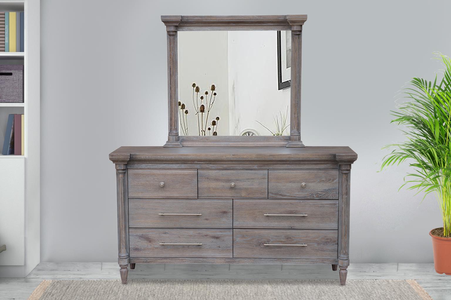 Grey Summit Dresser (Grey Stone)