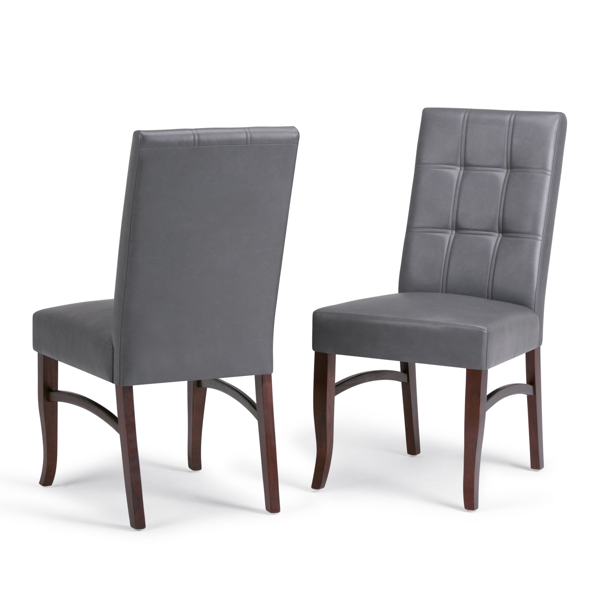 Deluxe Dining Chair (Set of 2) - Stone Gray