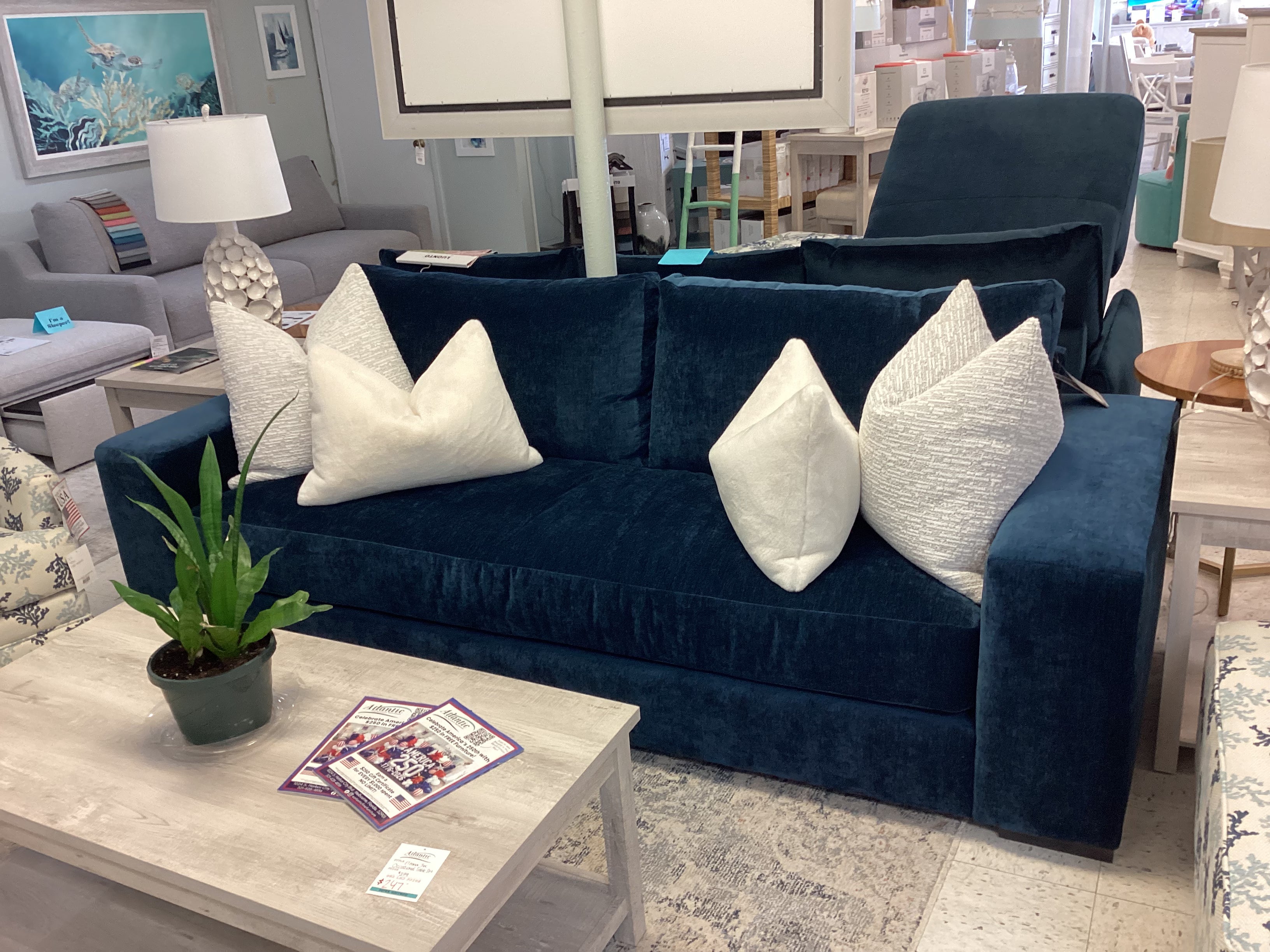 Sofa by JC Designs- SHOWROOM MODEL ONLY