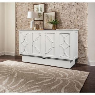 Brussels Murphy Cabinet Bed - White