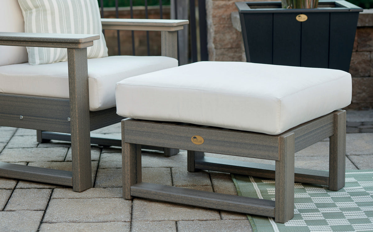 LuxCraft Lanai Deep Seating Ottoman