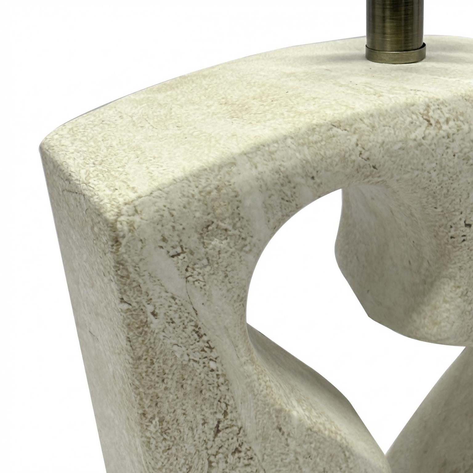 Origins, 25" Table Lamp (2pk). Soft Marble finish