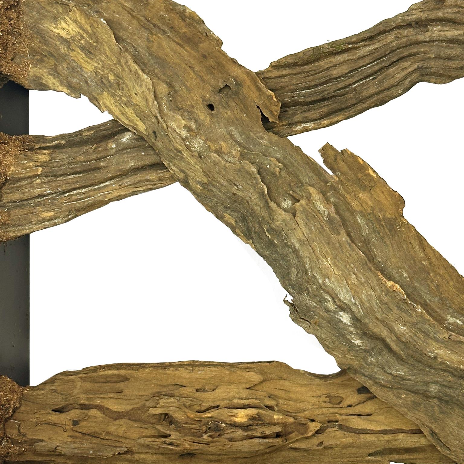 Drift, 63" Floor Lamp (1pk). Driftwood and Black finish