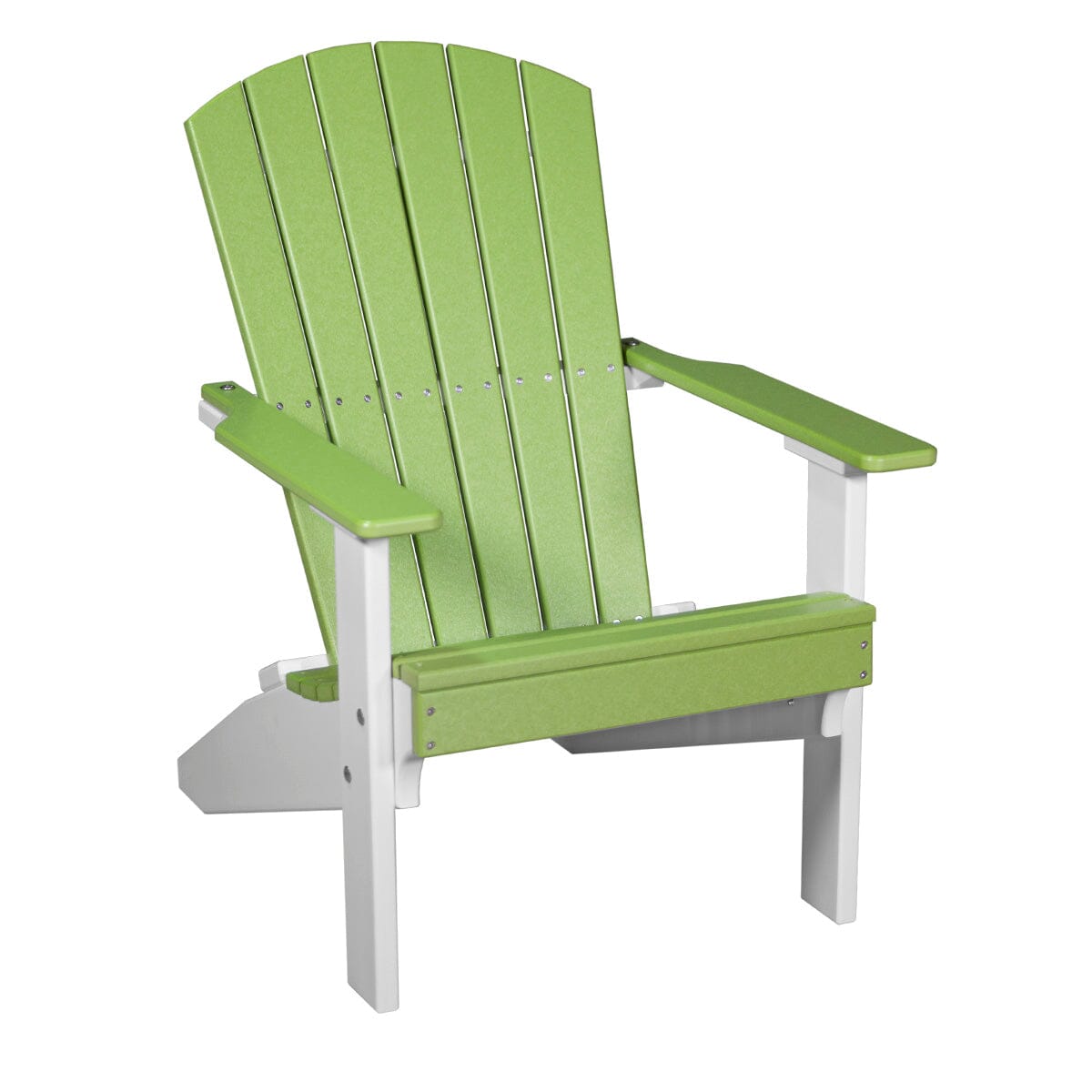 Lime Green & White