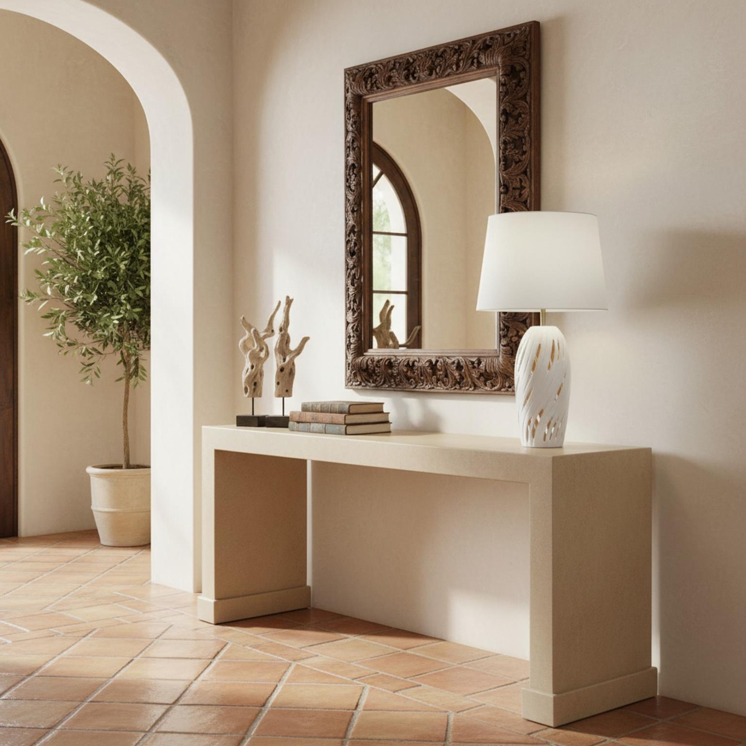 Lotus, 27" Night Light Table Lamp (2pk). White finish