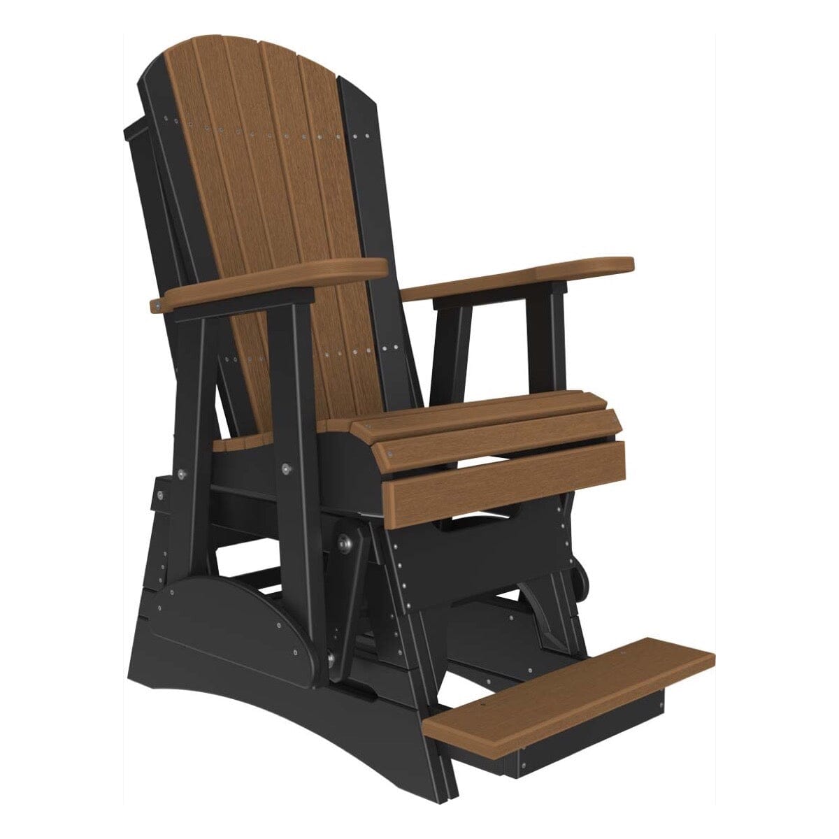 Antique Mahogany & Black (Premium Woodgrain)