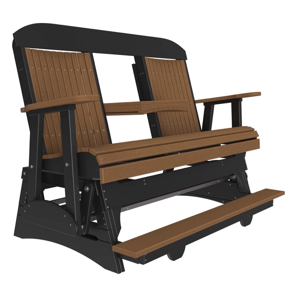Antique Mahogany & Black (Premium Woodgrain)