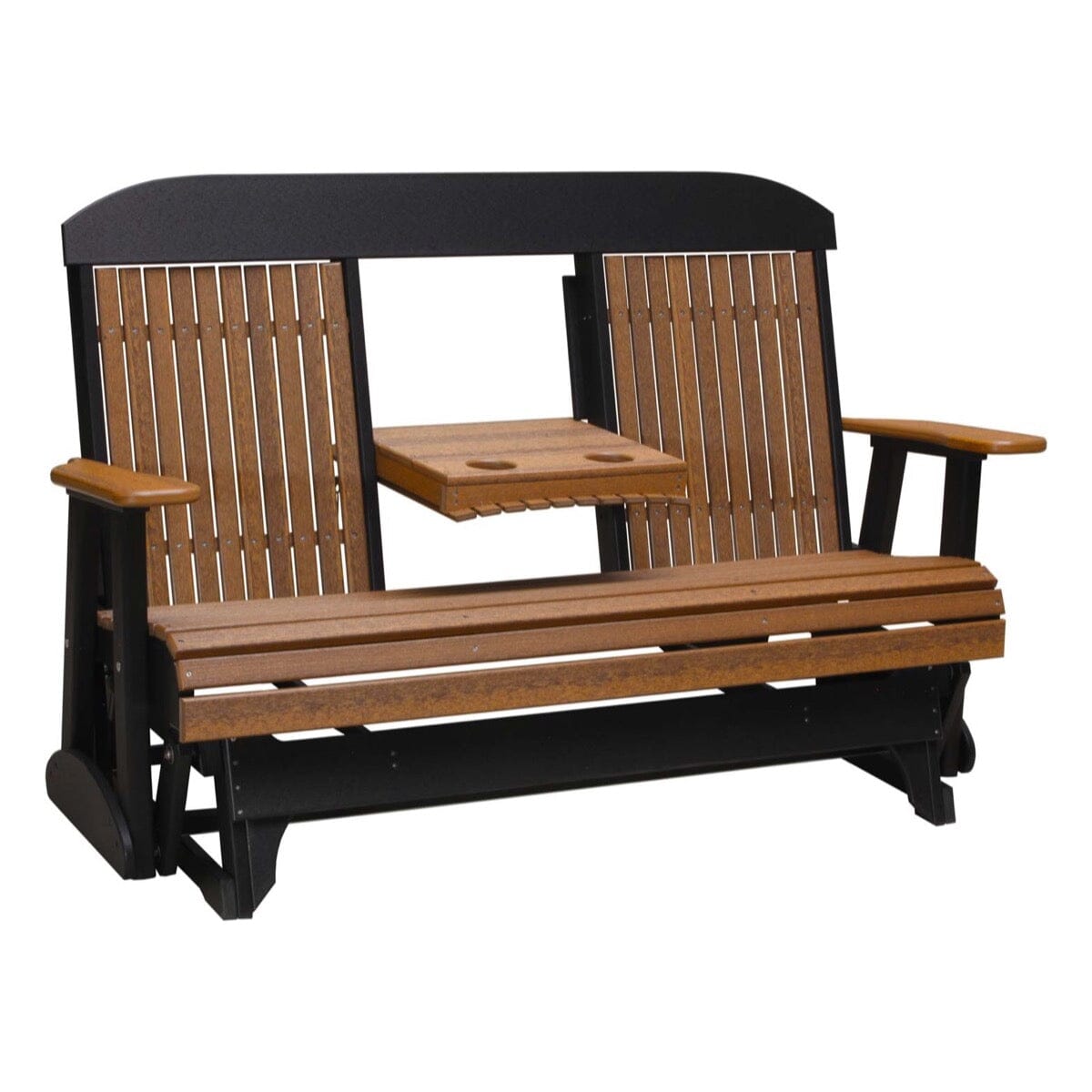 Antique Mahogany & Black (Premium Woodgrain)