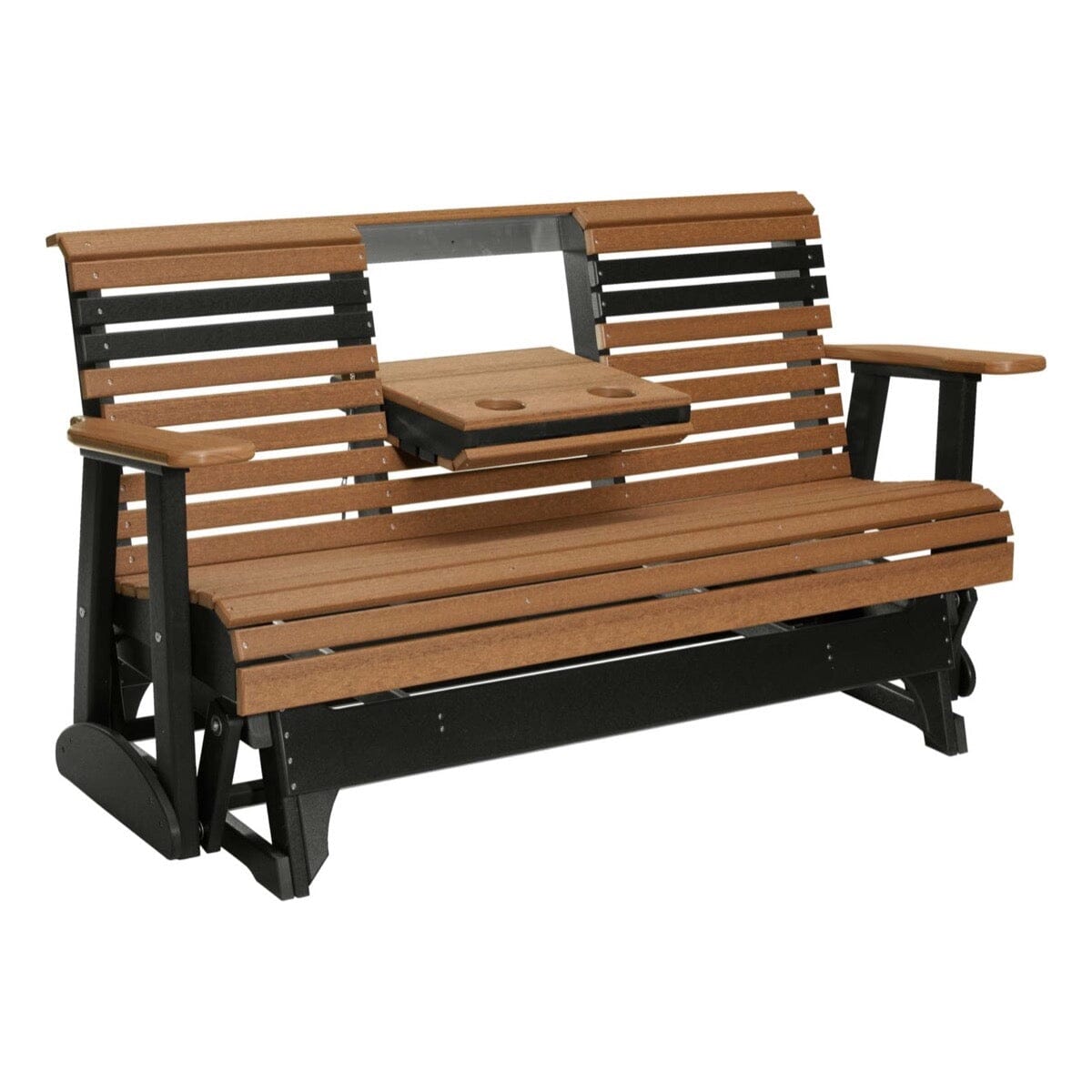 Antique Mahogany & Black (Premium Woodgrain)