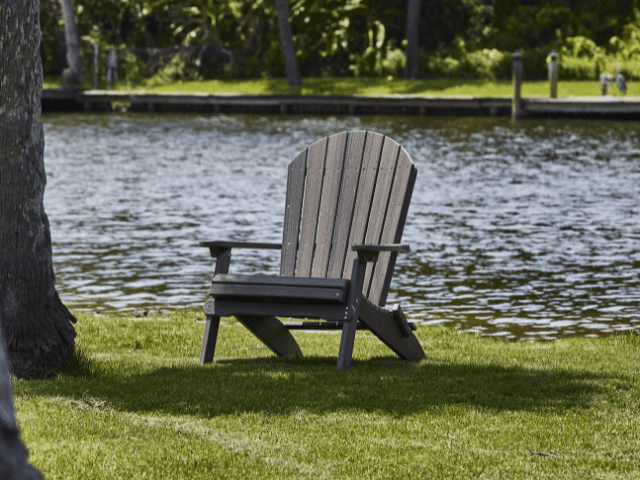 LuxCraft Folding Adirondack Poly Chair