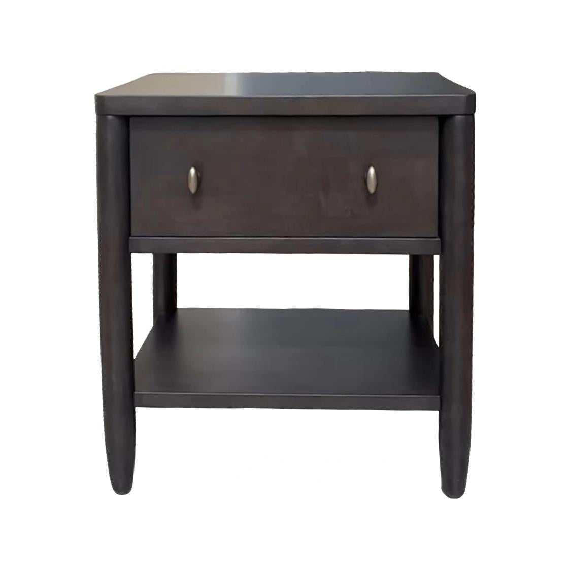 Chatham 1 Drawer Nightstand w/ USB A + C. Midnight Finish