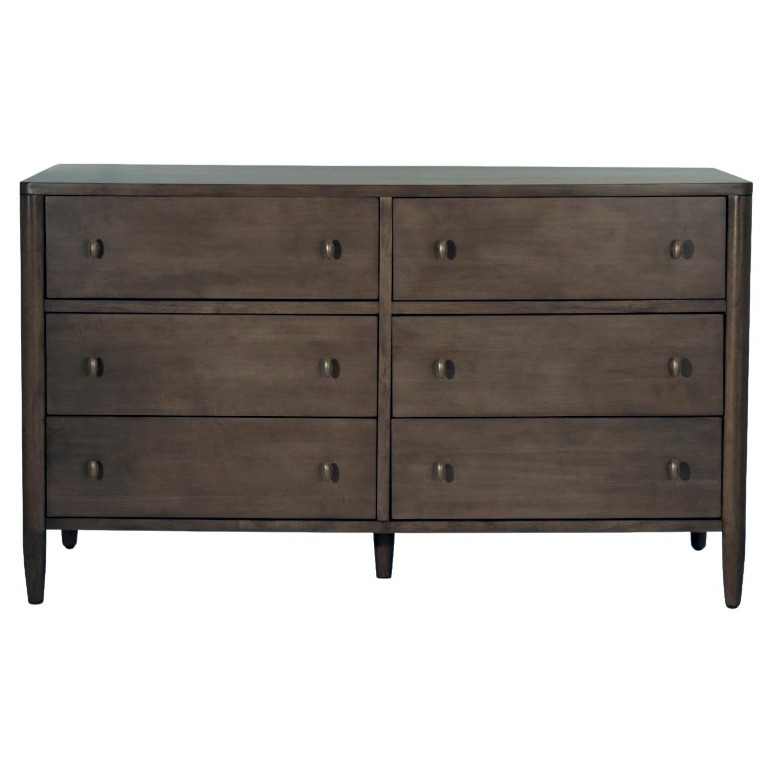 Chatham 6 Drawer Dresser. Midnight Finish