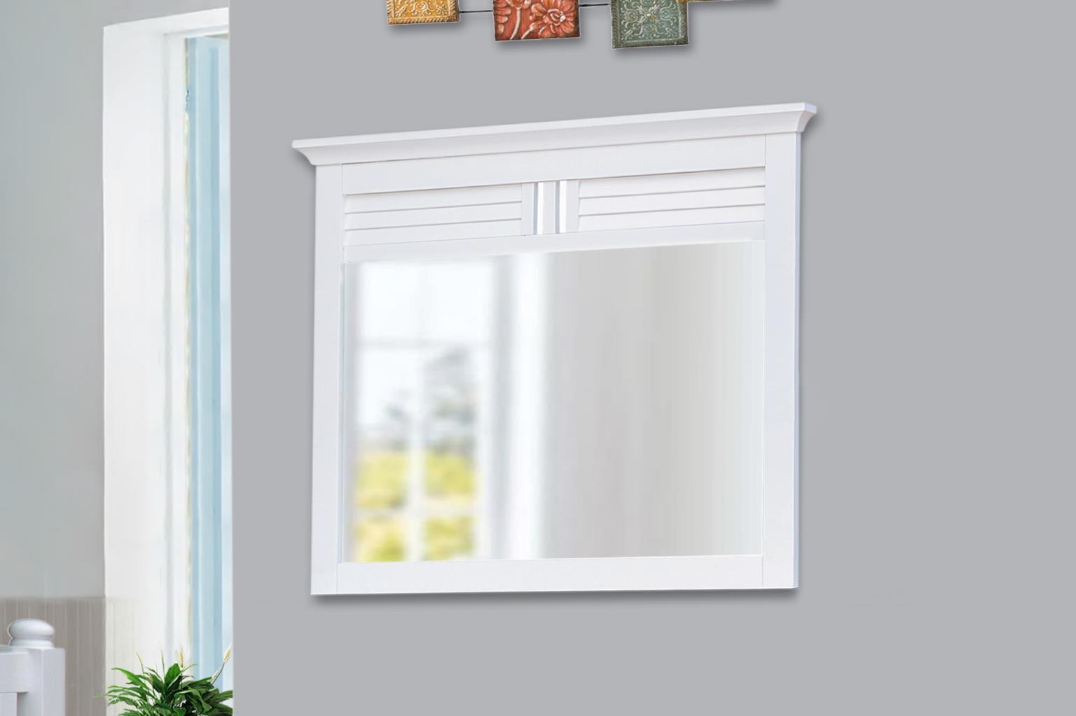 Nantucket Mirror (White)