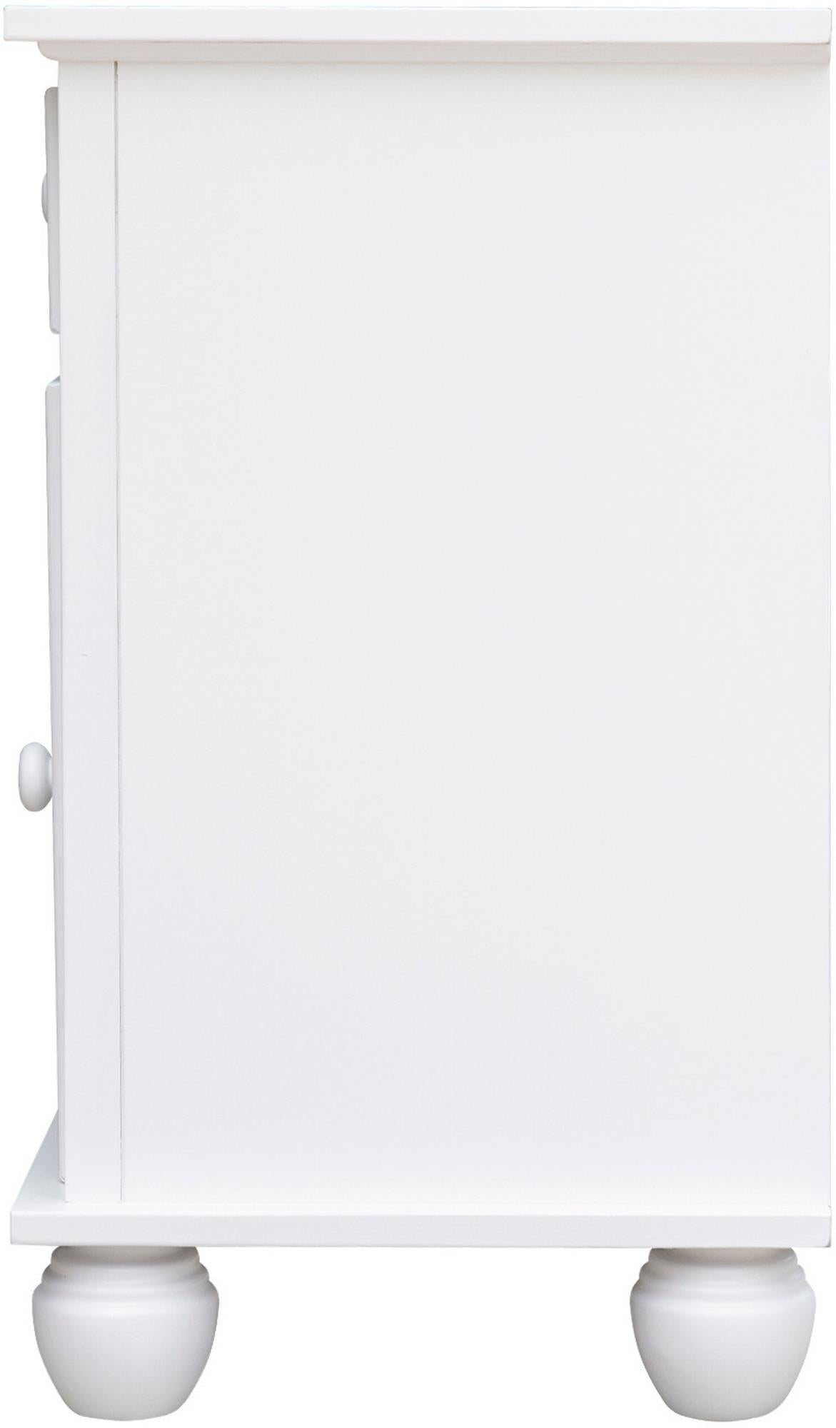 Nantucket Door Nightstand (White)