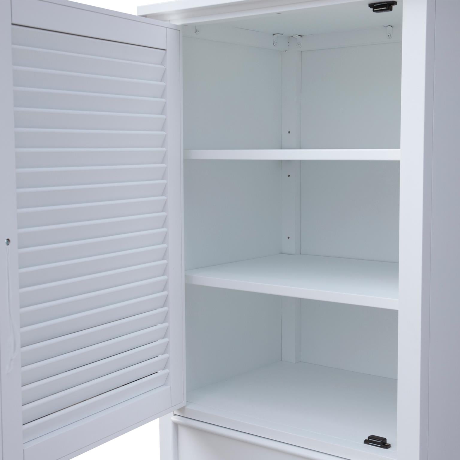 Nantucket Tall Cabinet (White)
