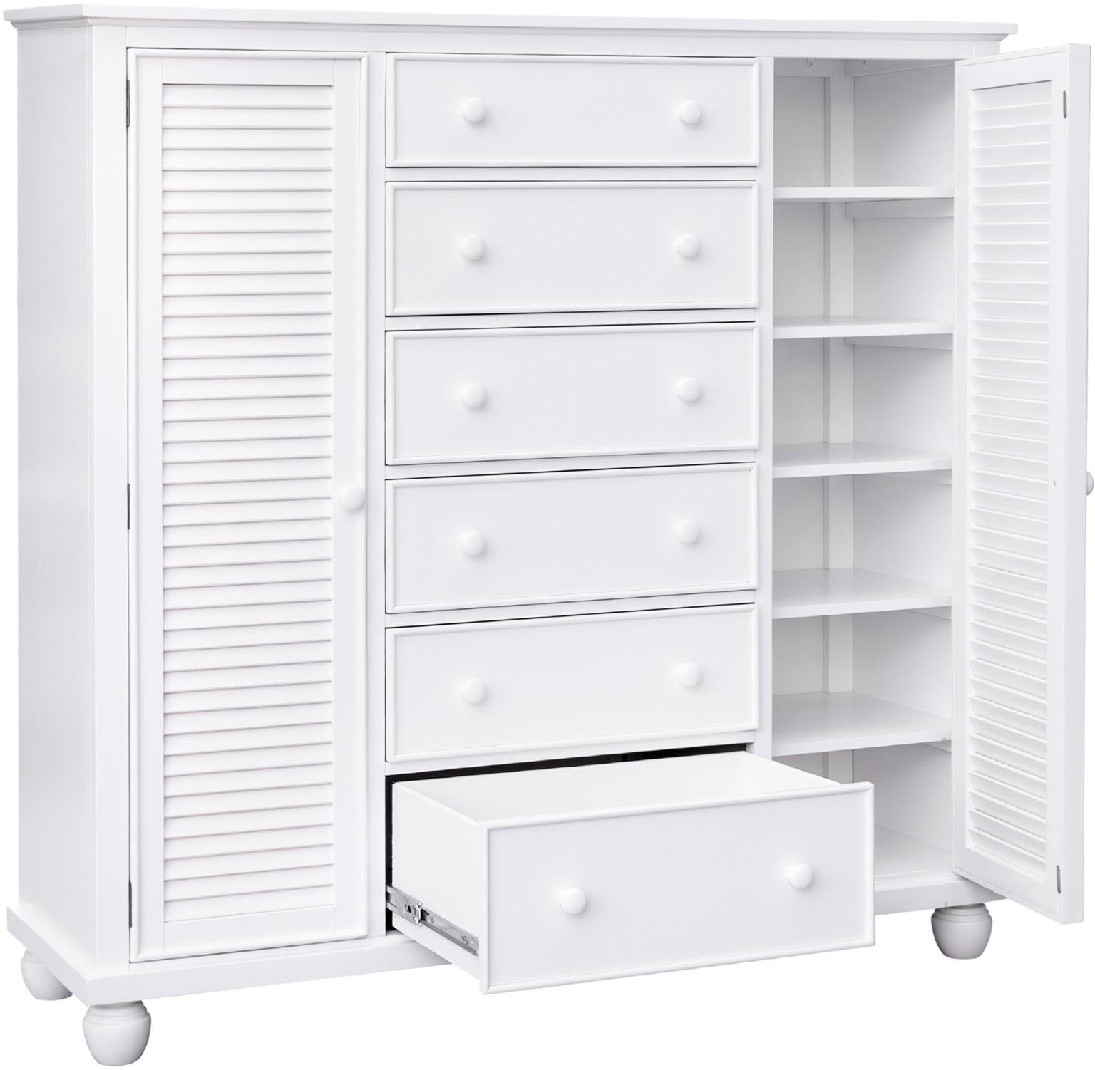 Nantucket Chifferobe (White)