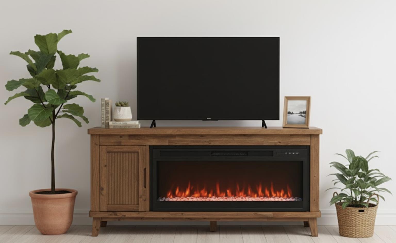 Oakcrest Fireplace Cabinet