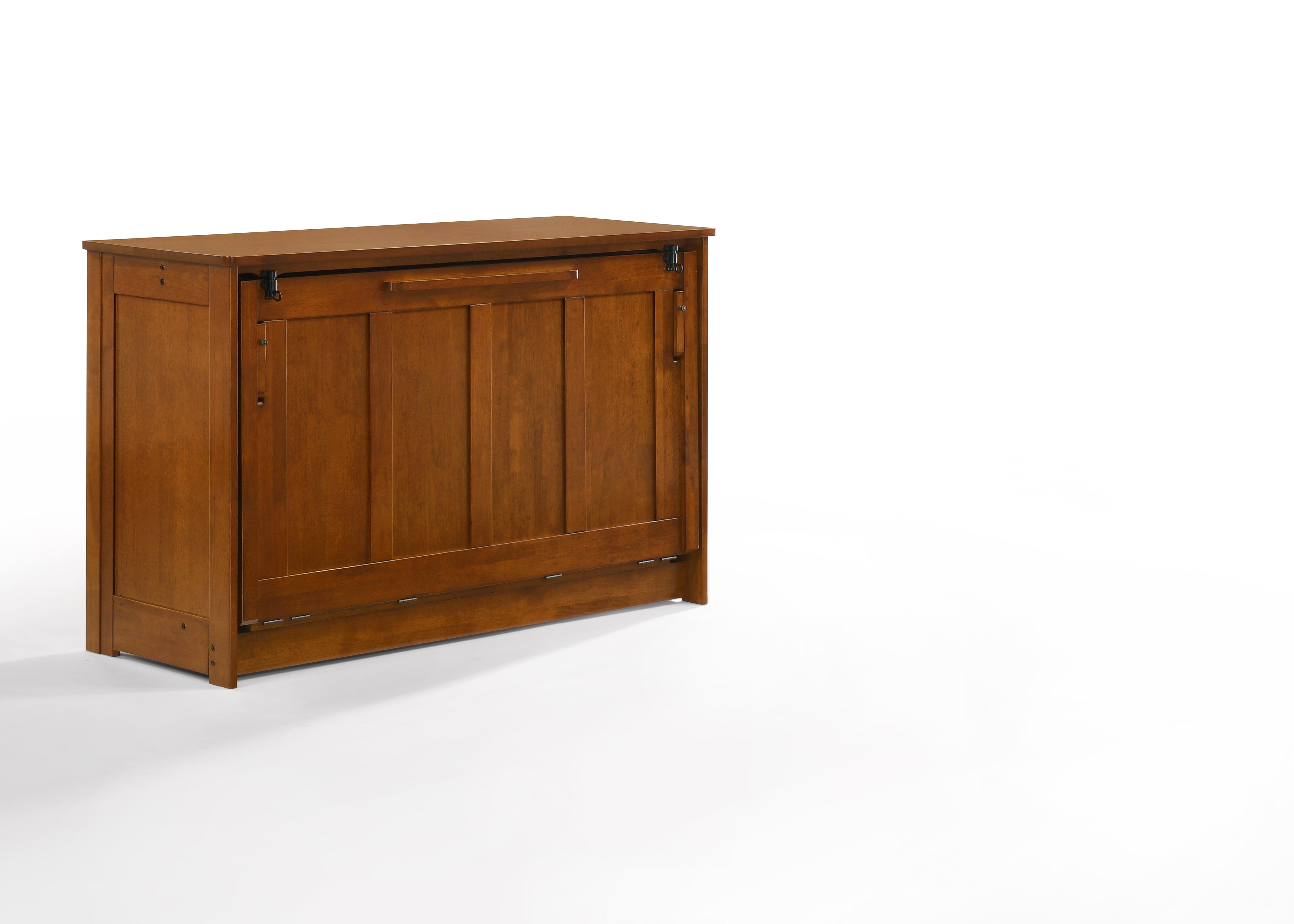 Orion Murphy Cabinet Bed, Full in Cherry | Atlantic Fine Furniture, Melbourne FL