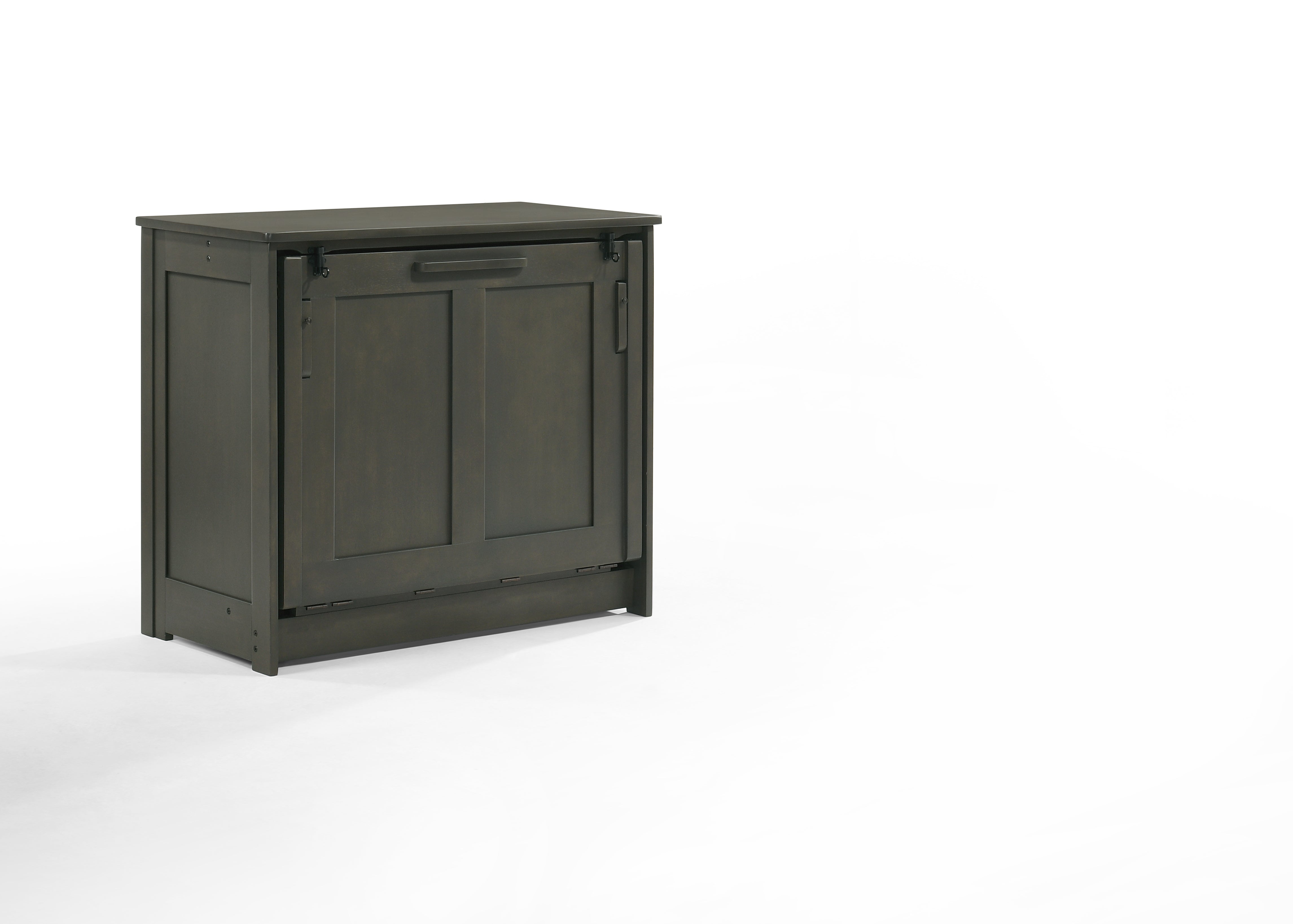 Orion Murphy Cabinet Bed, Twin in Stonewash | Atlantic Fine Furniture, Melbourne FL
