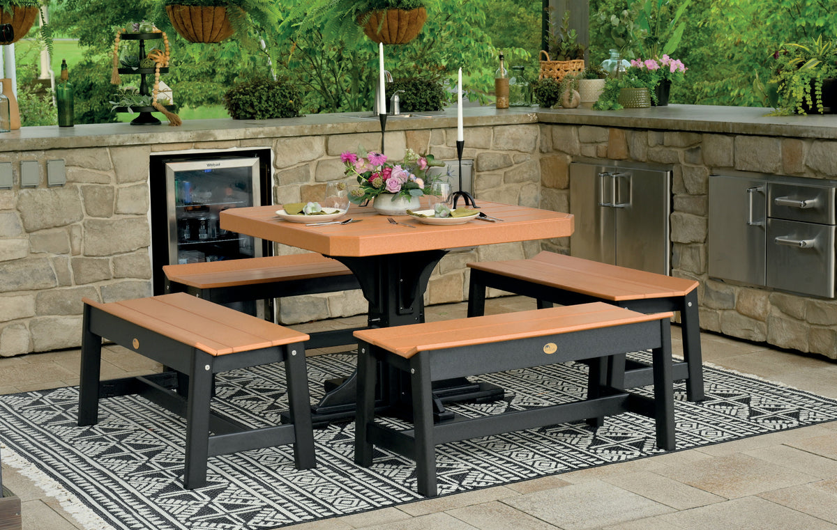 LuxCraft 41" Square Table