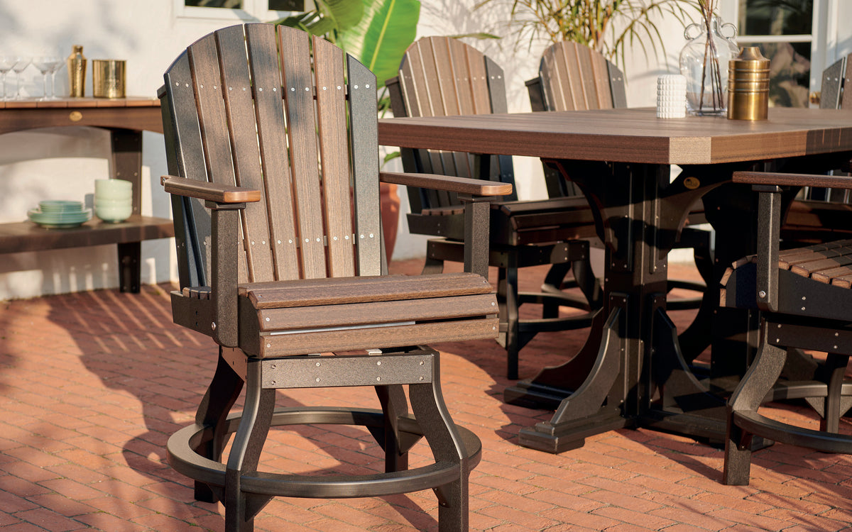 LuxCraft Adirondack Swivel Chair