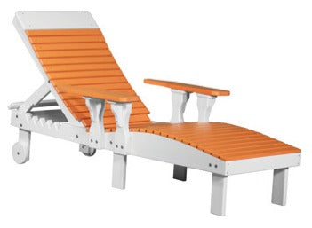 Tangerine & White