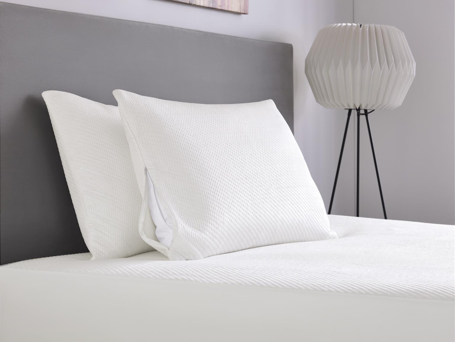 Waterproof Smartguard Premium Pillow Protectors with Icetone - - White