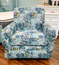 Custom Hi-Back Swivel Glider